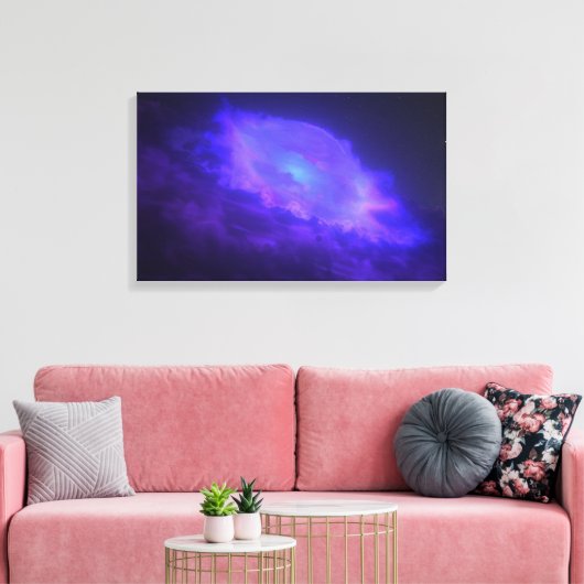 Donkere ster canvas afdruk (Insitu (Woonkamer))