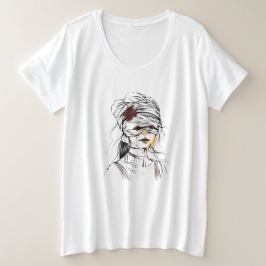 Donkere stijl T-shirt (Design voorkant)