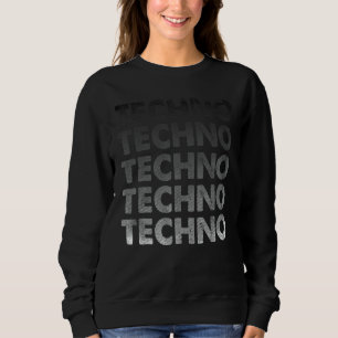Donkere Techno Duitse Rave Club IDM Festival Trui