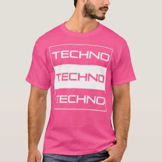 Donkere Techno Progressieve Electro Raver Liefde R T-shirt