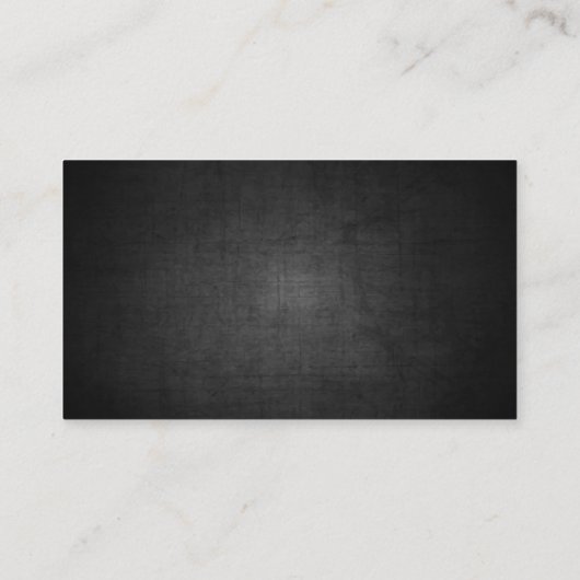 Donkere textuur | Pistoons Hardware Visitekaartje (Achterkant)