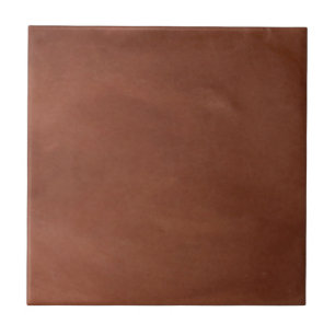 Donkere tonale terracotta keramische tegel voor me tegeltje