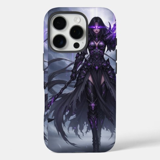 Donkere Tovenares Power iPhone 16 Pro Hoesje (Achterkant)