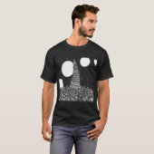 Donkere tower t-shirt (Voorkant volledig)