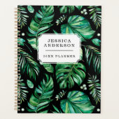 Donkere, tropische Oerwoud Leaf Planner (Voorkant)
