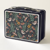 Donkere tuinvogels en vlinders (Achterkant)