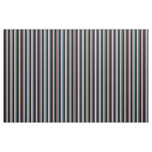 Donkere Turquoise, Violet, Brown, White en Black Stof (Fat Quarter)