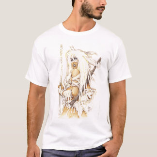 Donkere, uit korte hoeken geslepen Shirt