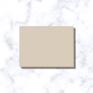 Donkere Vanilla Solid Color Post-it® Notes