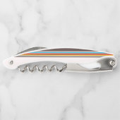 Donkere veelkleurige stijl strepen kurkentrekker (Achterkant)