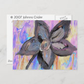 Donkere ventilator briefkaart (Voorkant / Achterkant)