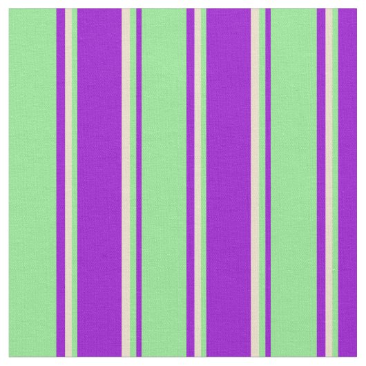 Donkere Violet, lichtgroen en tinnen patroon Stof (Close Up)