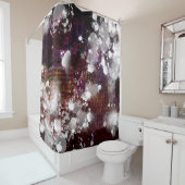 Donkere voorbereiding douchegordijn (In situ)