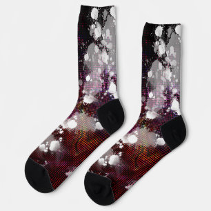 Donkere voorbereiding sokken