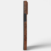 Donkere Walnut blik Case-Mate iPhone Case (Achterkant / Rechts)