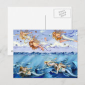 Donkere wateren heldere hemels briefkaart (Voorkant / Achterkant)