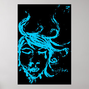 donkere wateren poster