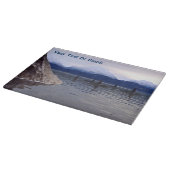 Donkere waterorca snijplank (Hoek)