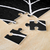 Donkere webpagina legpuzzel (Zijkant)