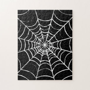 Donkere webpagina legpuzzel