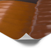 Donkere, witte en melkchocolade pralines poster (Hoek)