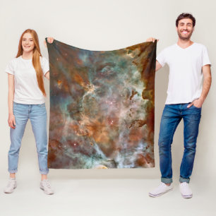 Donkere wolken van Carina Nebula Hubble Space Fleece Deken