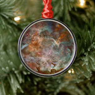 Donkere wolken van Carina Nebula Hubble Space Metalen Ornament
