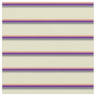 Donkere zalm, indigokleurig, grijs en Bleek goudkl Stof