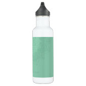 "Donkere Zee groen" Mandala Waterfles (Rechts)
