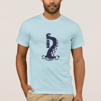 Donkere Zee Monster Tentakel Houdt Lantaarn – Goti T-shirt