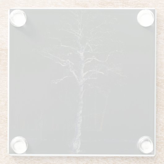 Donkere zijde 3 coastercna glazen onderzetter (Achterkant)