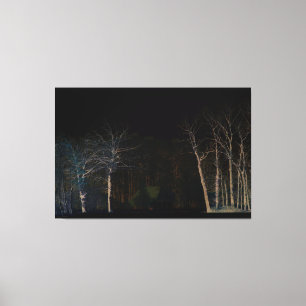 Donkere zijde 4 60x40 (150x100cm), wit canvas afdruk