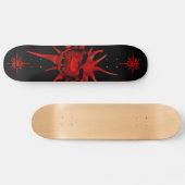 Donkere zon skateboard (Horizontaal)