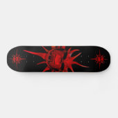 Donkere zon skateboard (Horizontaal)