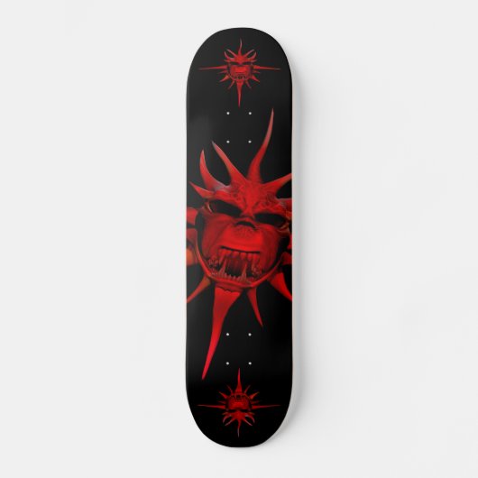 Donkere zon skateboard (Voorkant)
