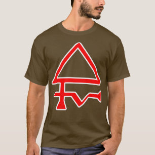 Donkere zuivere zwavel t-shirt