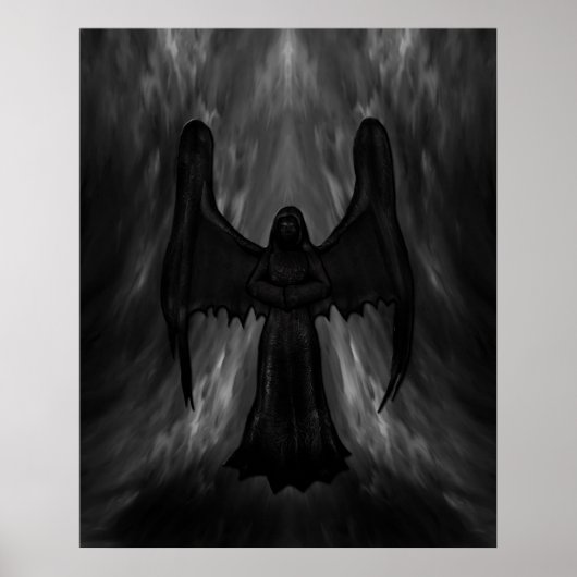 donkergothic angel poster (Voorkant)
