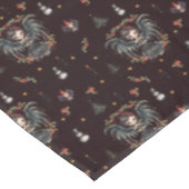 Donkergotische kerstengel tafelkleed (Gekanteld)