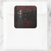 Donkergotische Stickers (Tas)