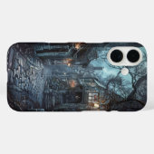 Donkergotische straat Case-Mate iPhone case (Achterkant (horizontaal))