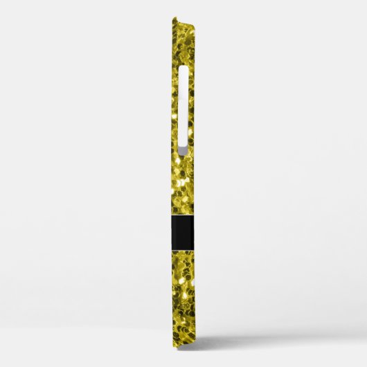 Donkergoudgele nevel Case-Mate iPhone case (Achterkant / Links)