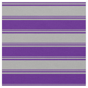 Donkergrijs en indigokleurig patroon met stripes stof