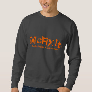 Donkergrijs Kreeg Neck Sweatshirt