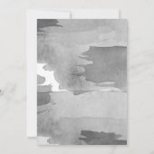 Donkergrijs minimalist - Foto - Viering van het le Kaart (Achterkant)