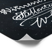 Donkergrijs | Octrooi op saxofoon Poster (Hoek)