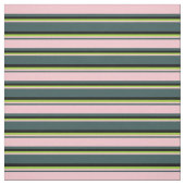 Donkergrijs, roze, groen en zwart gekleurd stof (Swatch)