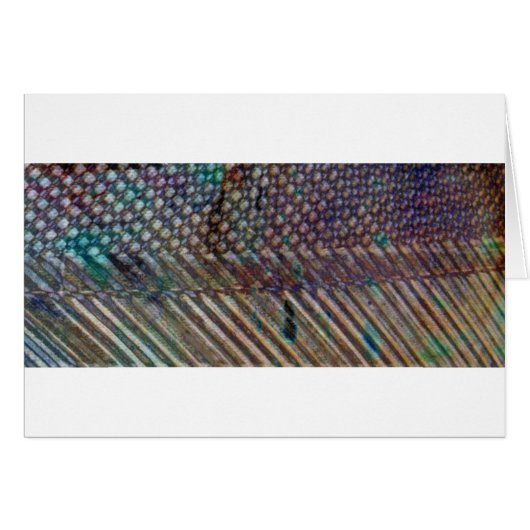 Donkergrijze Abstracte Art Kaart (Voorkant Horizontaal)