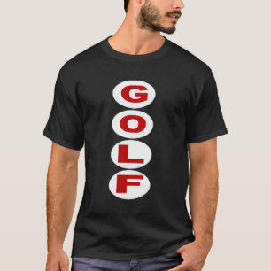 Donkergrijze basisch T-shirt GOLF