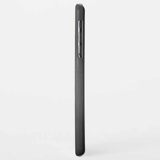 Donkergrijze metalen achtergrond Case-Mate iPhone case (Achterkant/links)