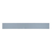 Donkergrijze vaste kleur grosgrain lint (Voorkant)